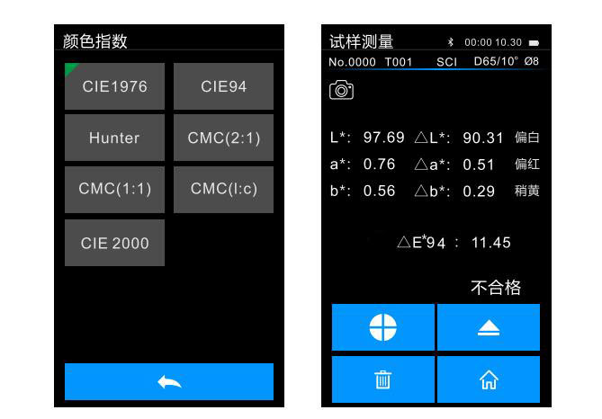 了解色差仪CIE94色差公式计算色差值方法